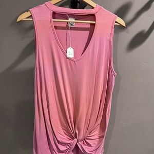 Cute pink tank